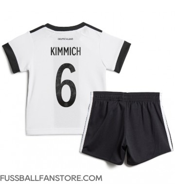 Deutschland Joshua Kimmich #6 Replik Heimtrikot Kinder WM 2022 Kurzarm (+ Kurze Hosen)
